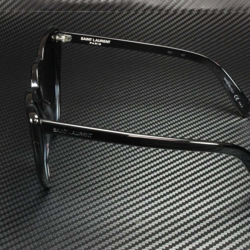 Saint Laurent Women's Black and Grey Sunglasses! - Picture 4 of 4
